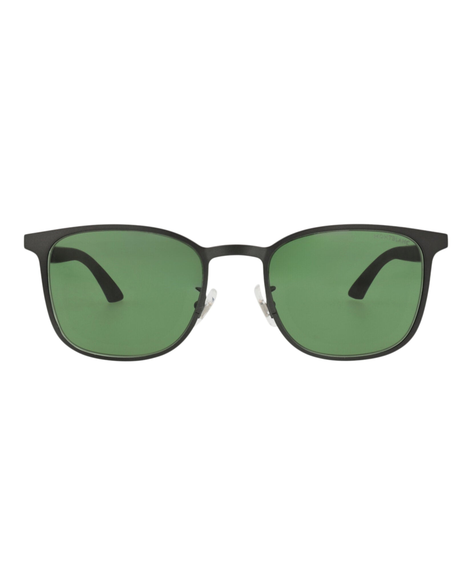 Square-Frame Metal Sunglasses