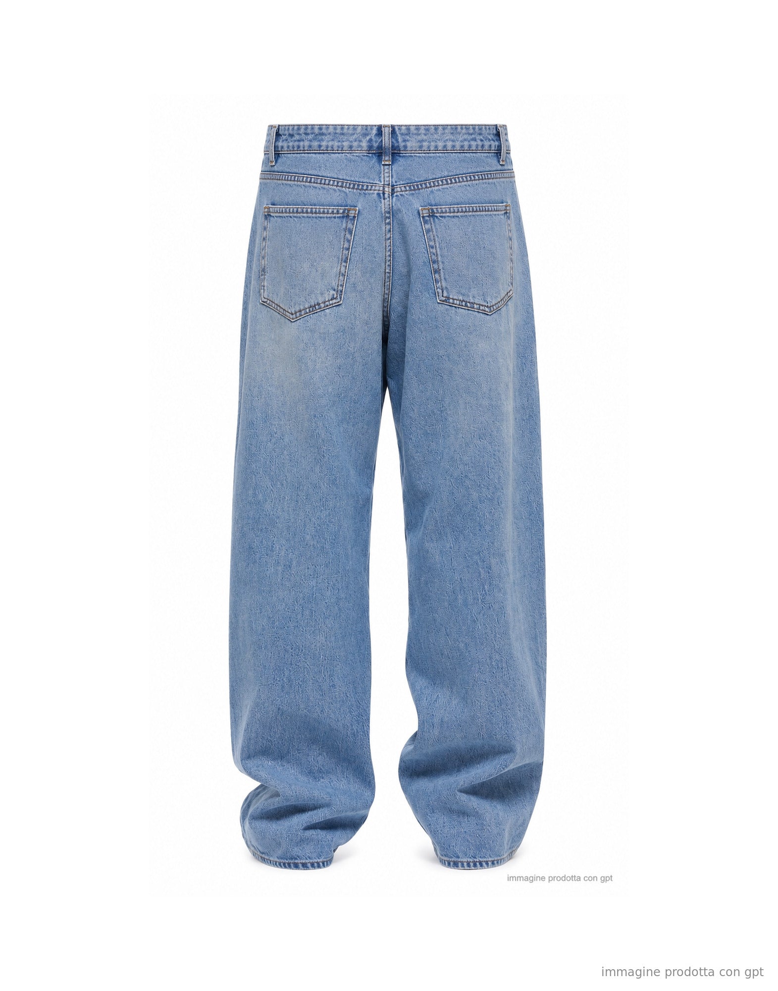 Blue Tito Relaxed Fit Baggy Jeans
