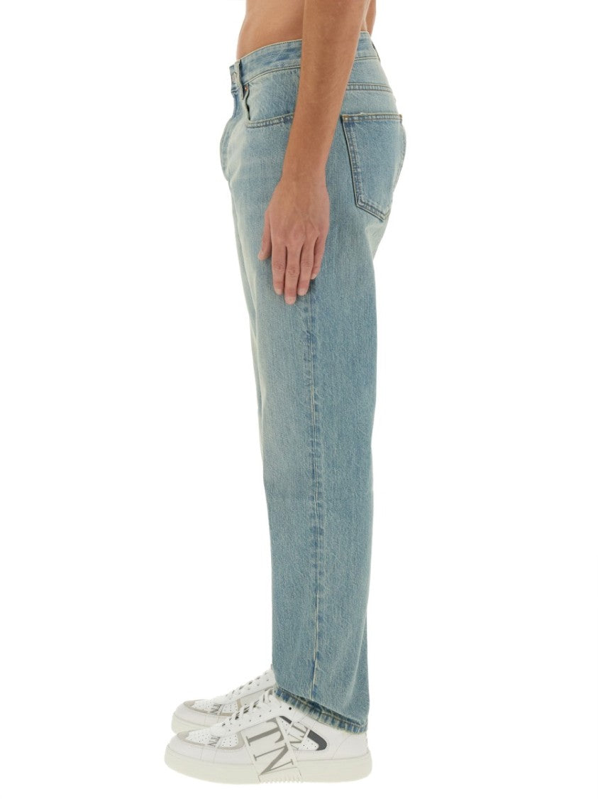 Light Wash Denim Pants
