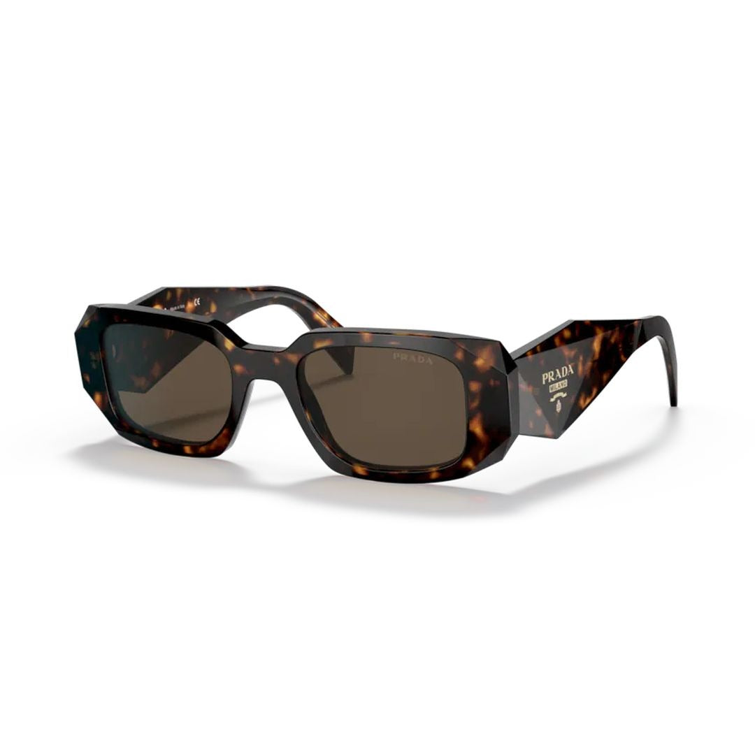 0pr 17ws Rectangular Tortoiseshell Sunglasses