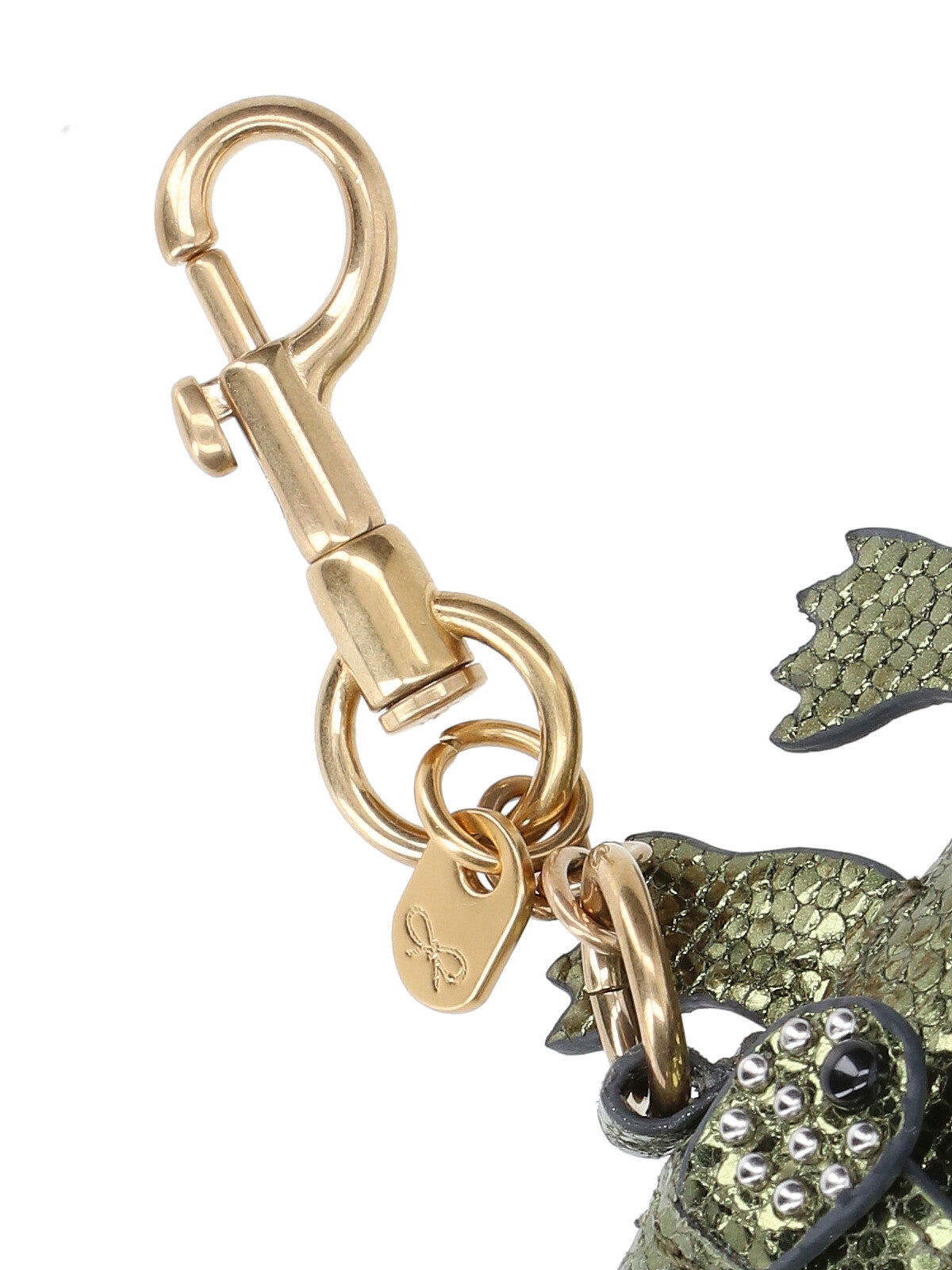 "Crocodile" Keychain Charm – Green
