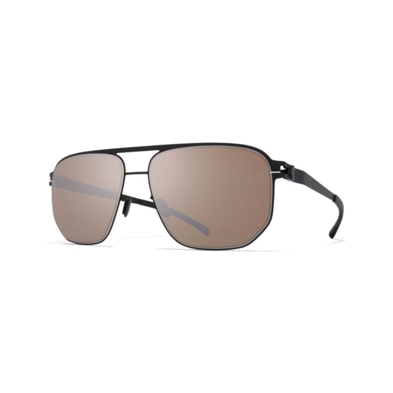 Perry Rectangular Double Bridge Sunglasses