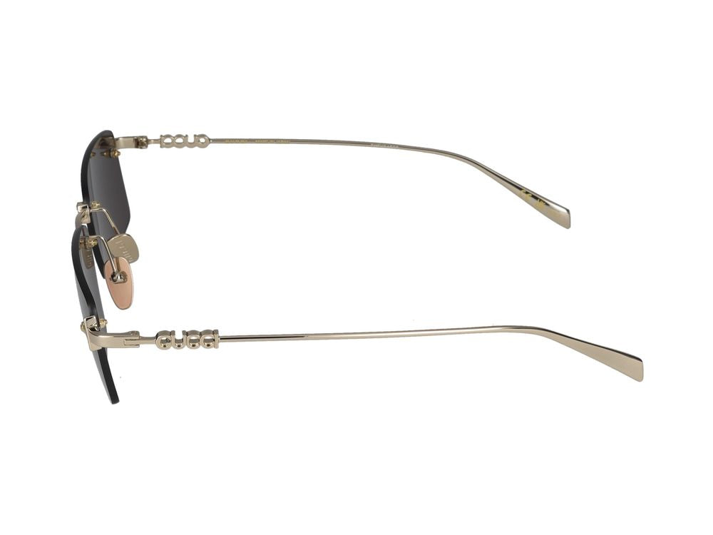 Sunglasses Gucci GG1941S 001 gold gold grey 56/16/140