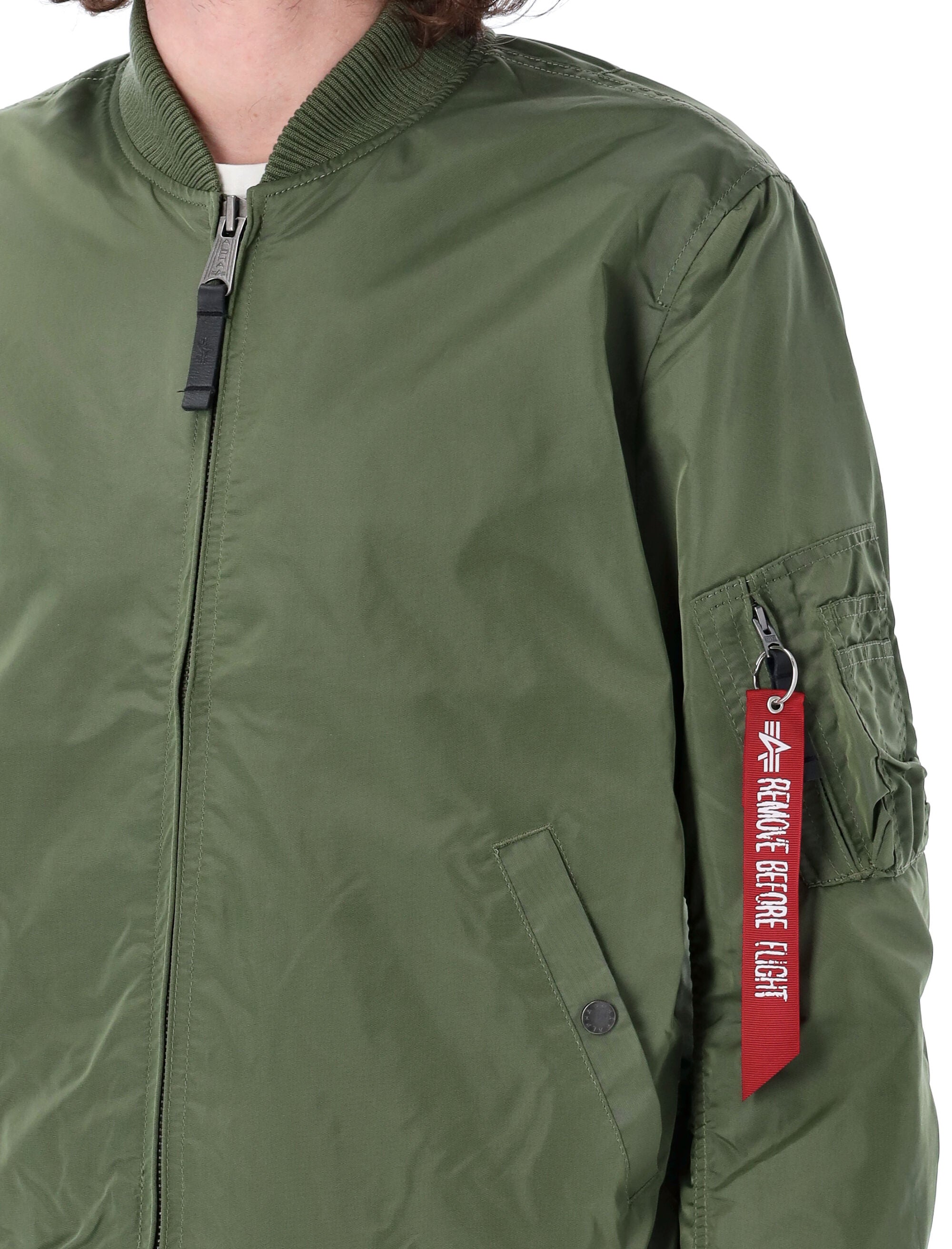 Ma-1 Tt Nylon Bomber Jacket