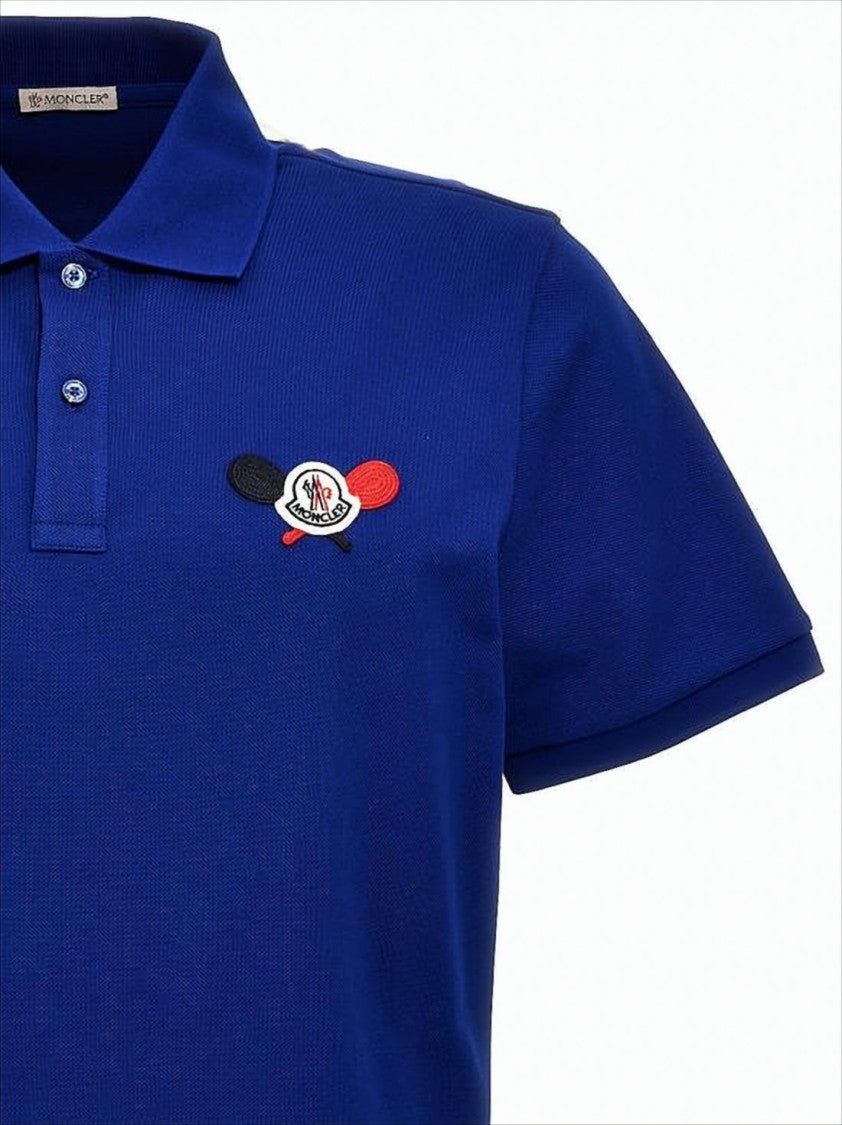 Short-Sleeve Polo Shirt with Structured Collar