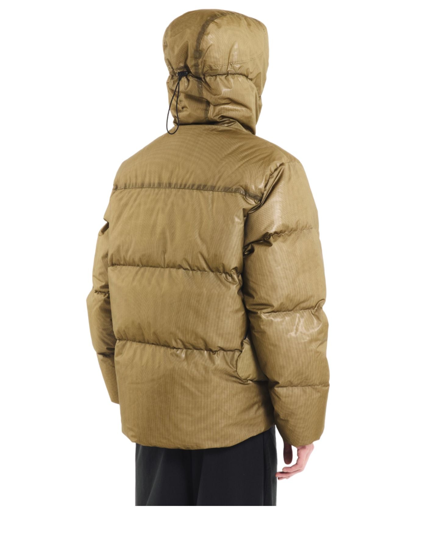 Shield Puffer Jacket With Barnacle Mesh