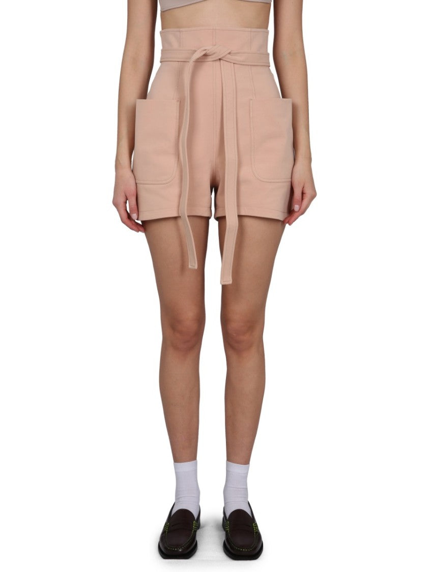 High-Waisted Tailored Shorts