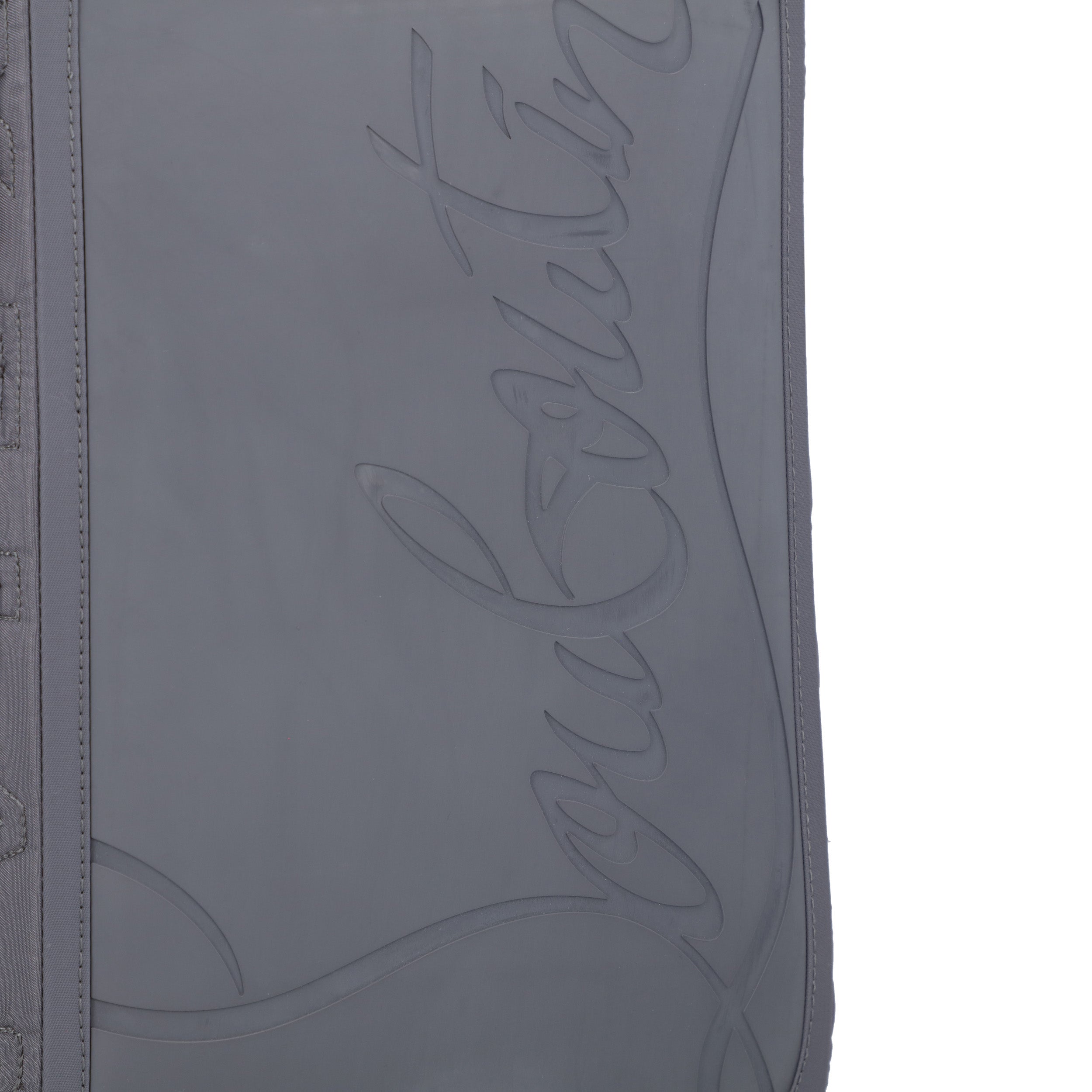 Loubideal Small Rubber Backpack With Signature Detail