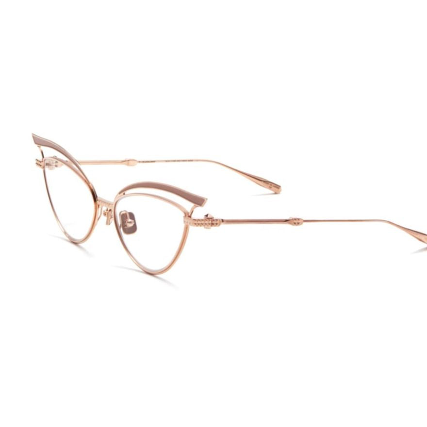 V - Glassliner Gold Cat-Eye Frame Eyeglasses