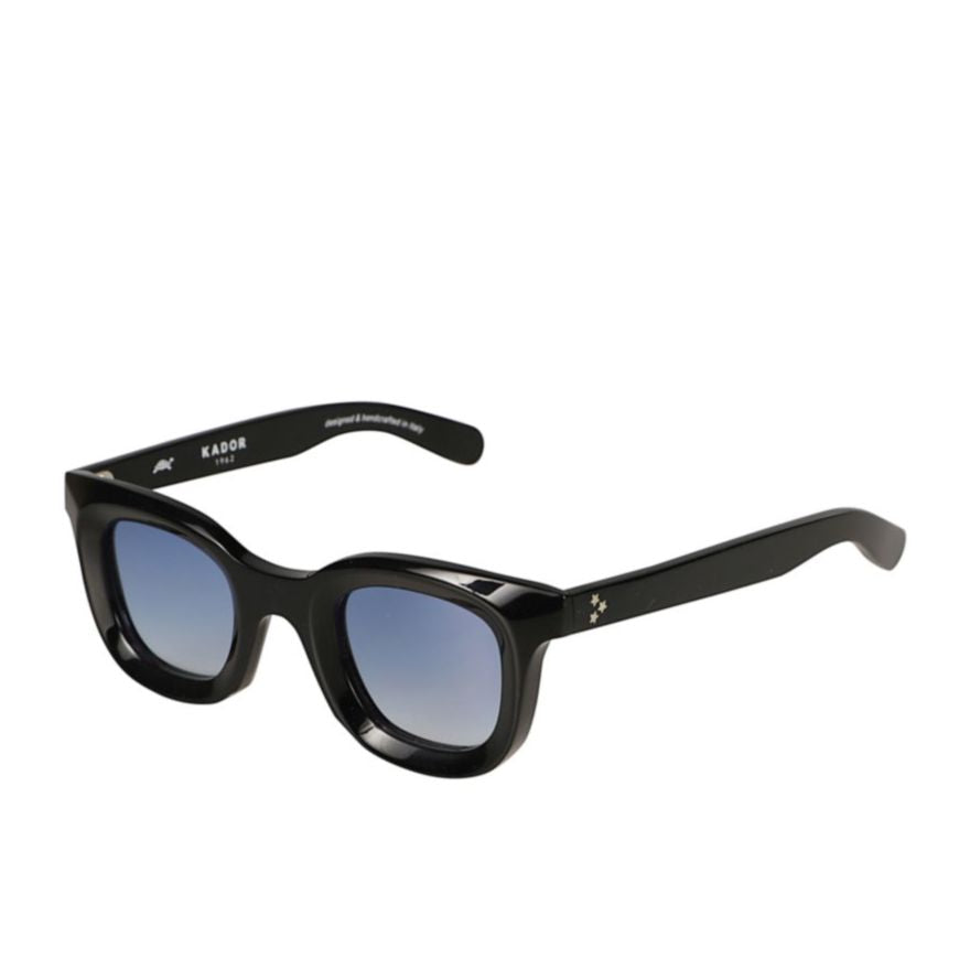 Joy Square-Frame Sunglasses with Gradient Blue Tint