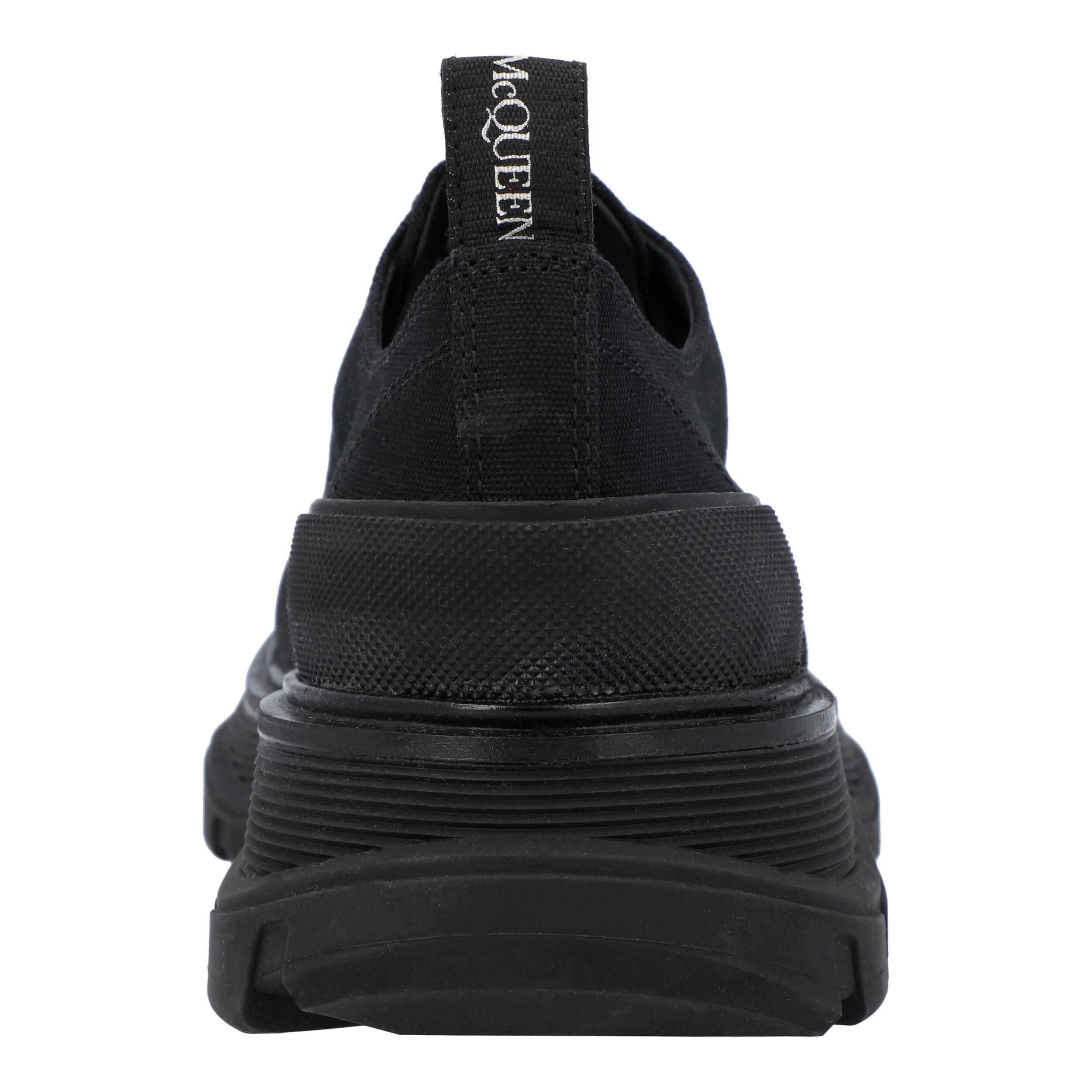 Black' Tread Slick Lace Up