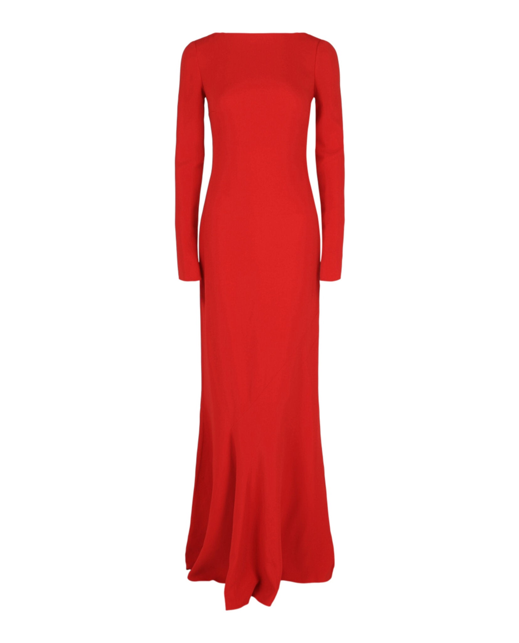 Crisscross Chain-Strap Gown
