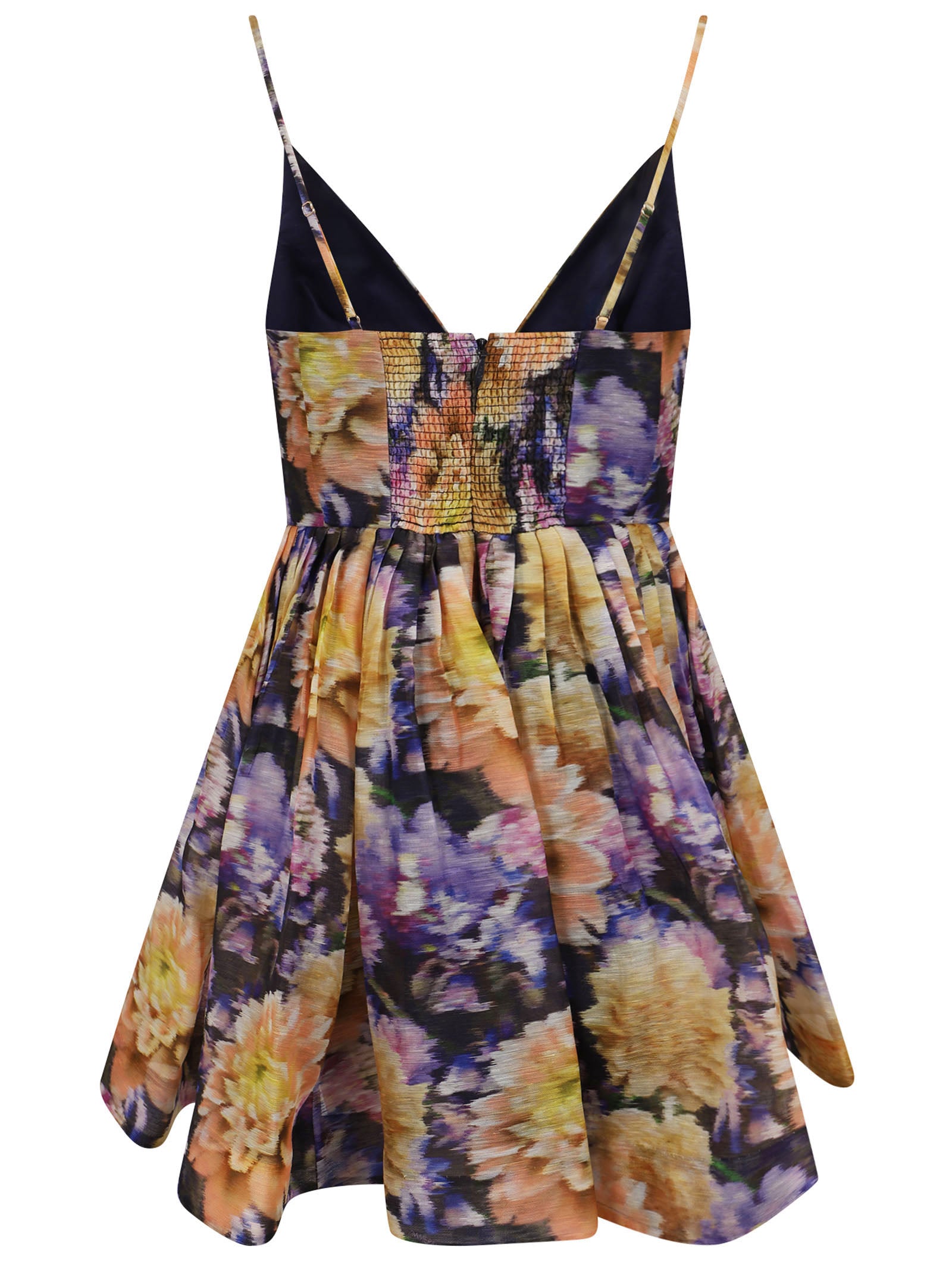 Structured Bodice Mini Dress