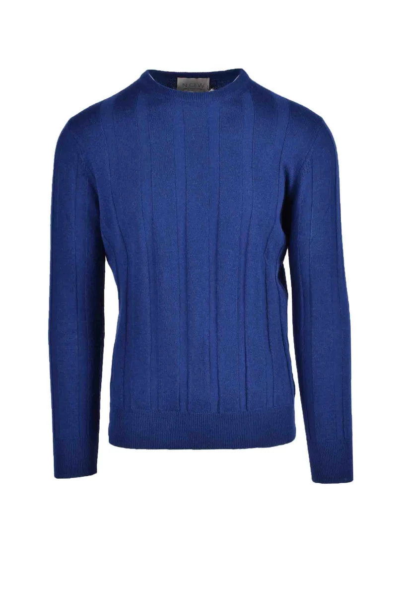 Cashmere Sweater Blue Men