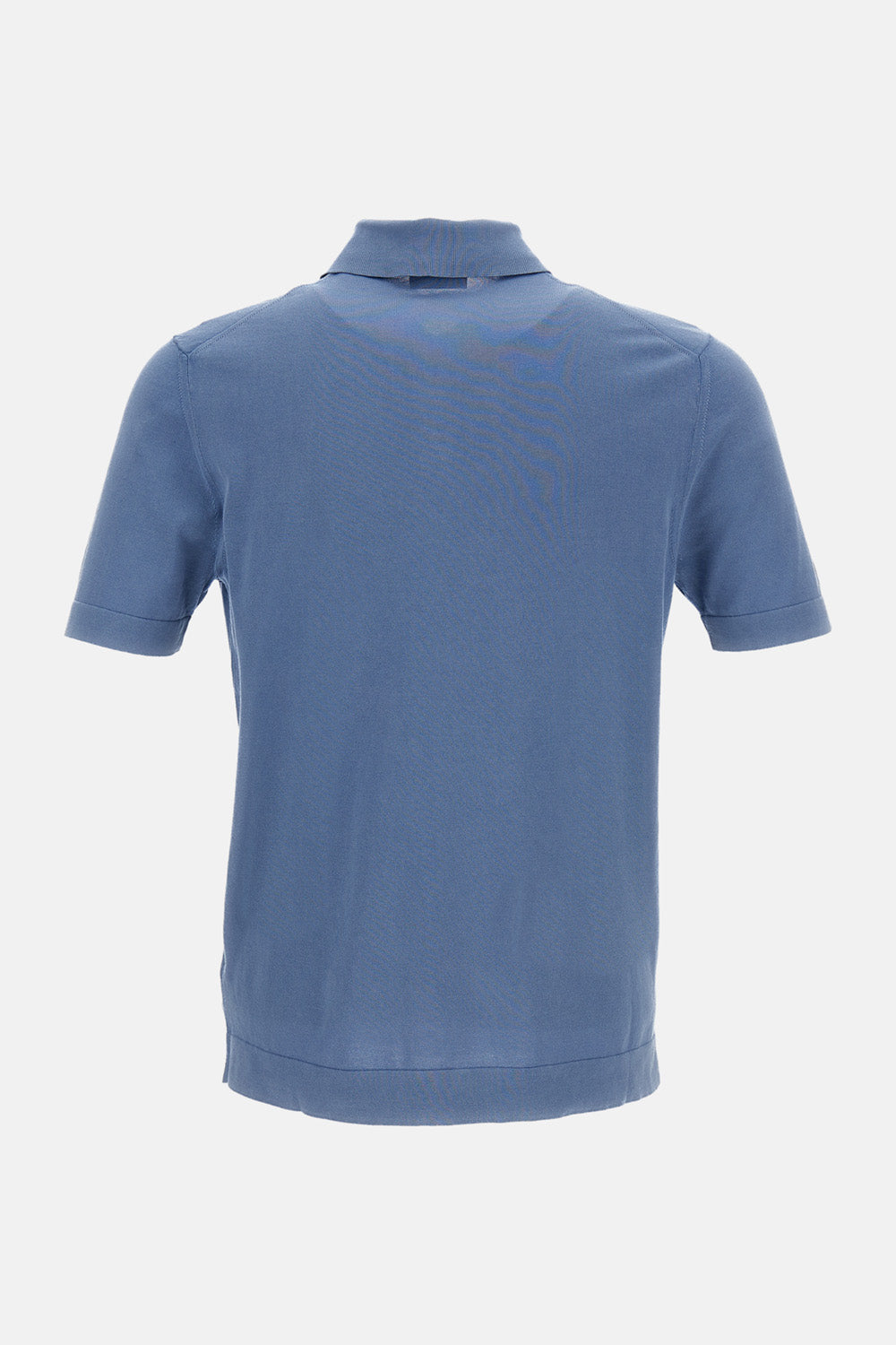 Light Blue Cotton Polo Shirt