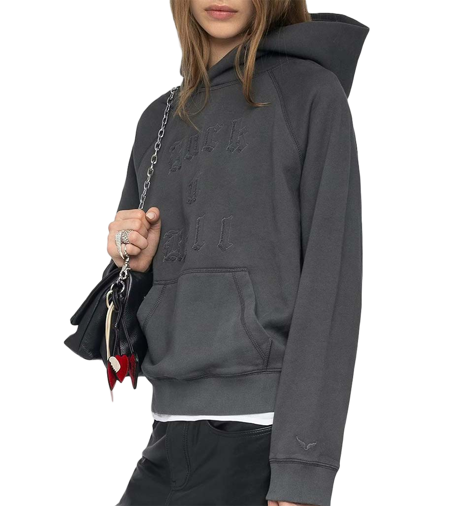 Graphical Black Sweatshirt
