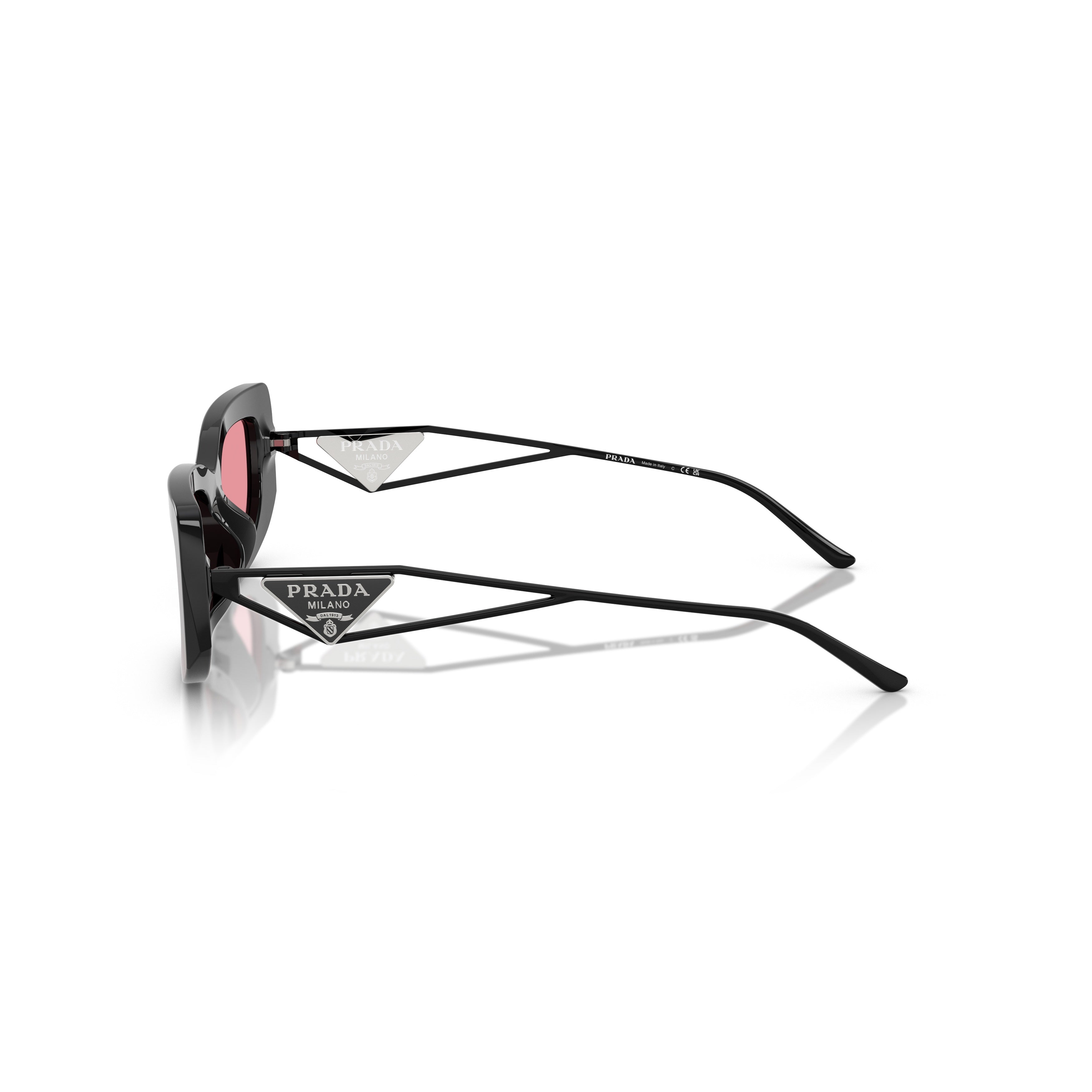 0pr 14ys Rectangular Acetate Sunglasses