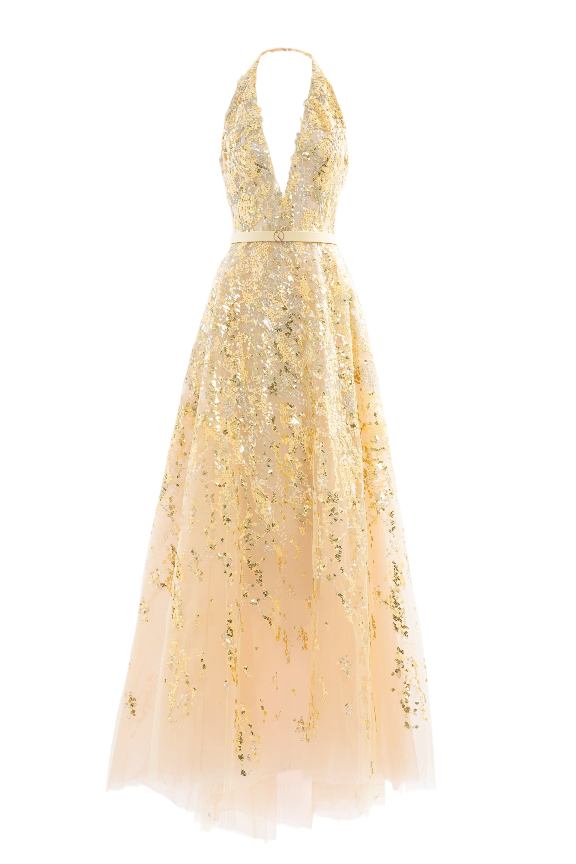 Embroidered Long Dress