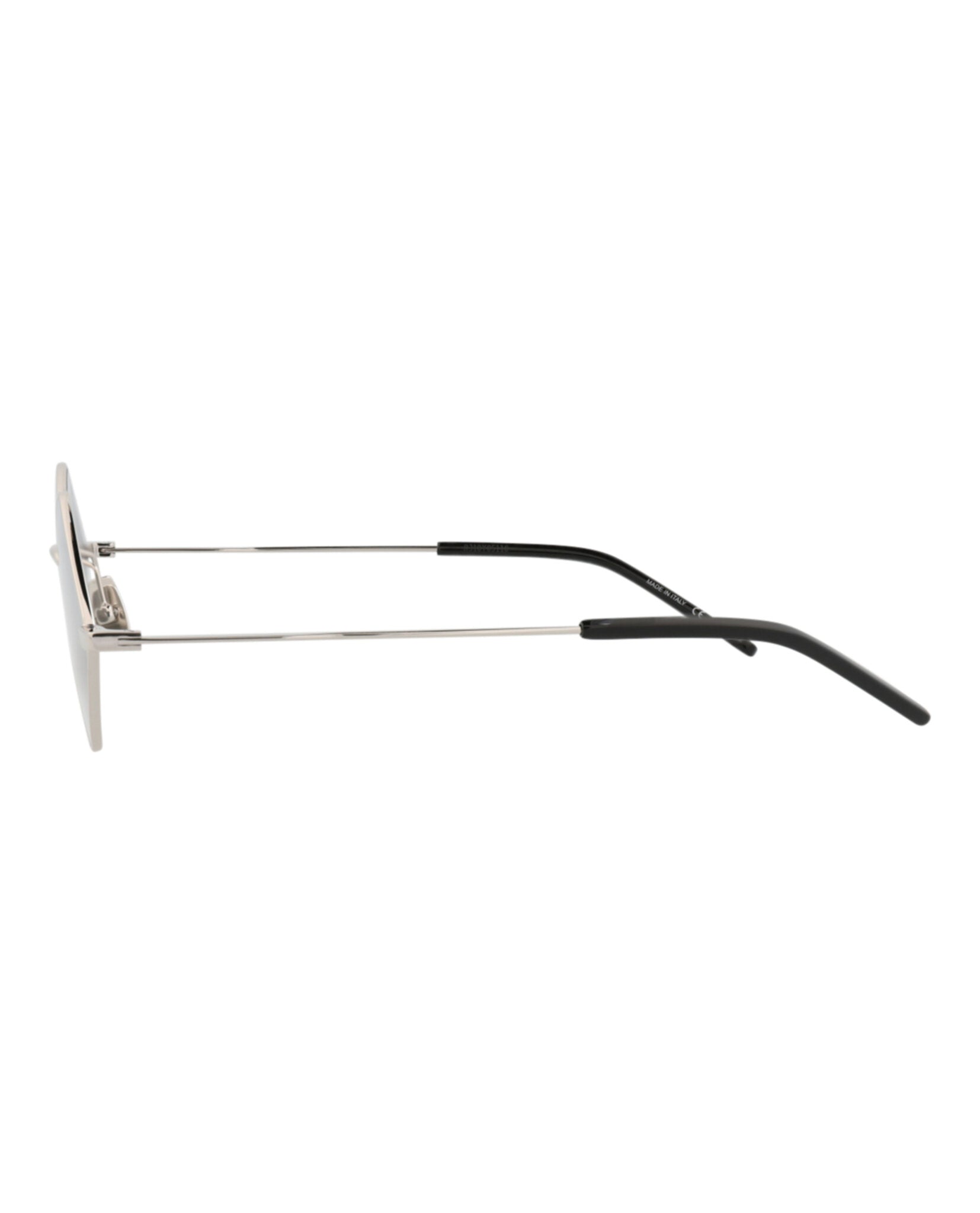 Square-Frame Metal Sunglasses