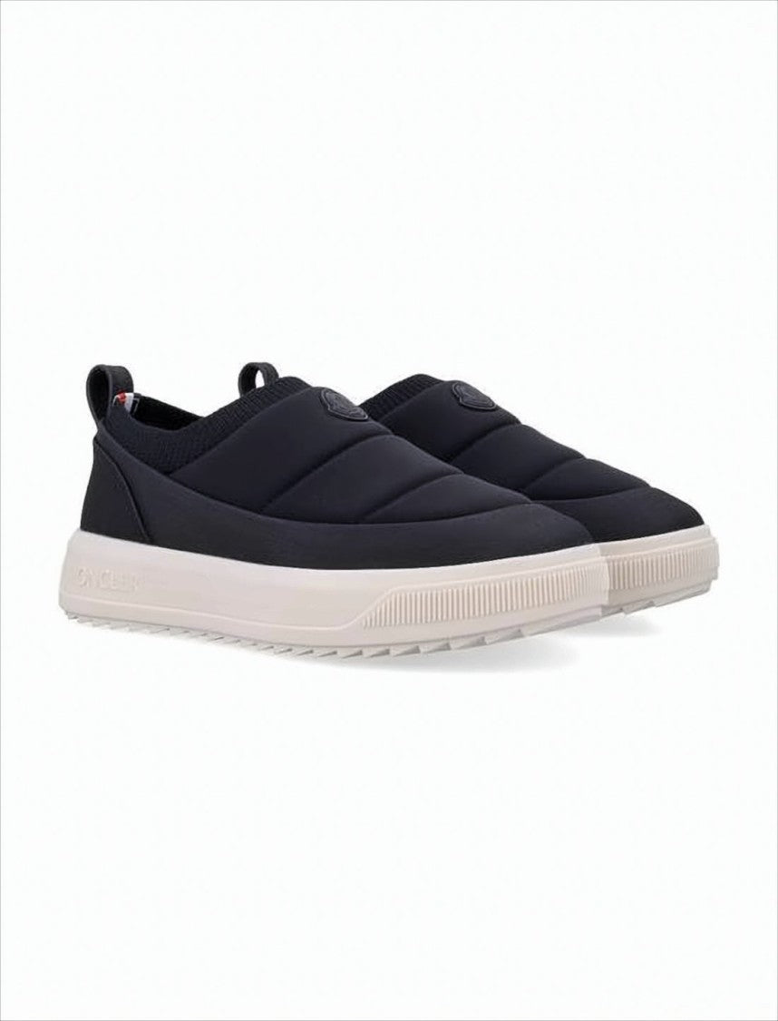 Padded Nylon Slip-On Sneakers