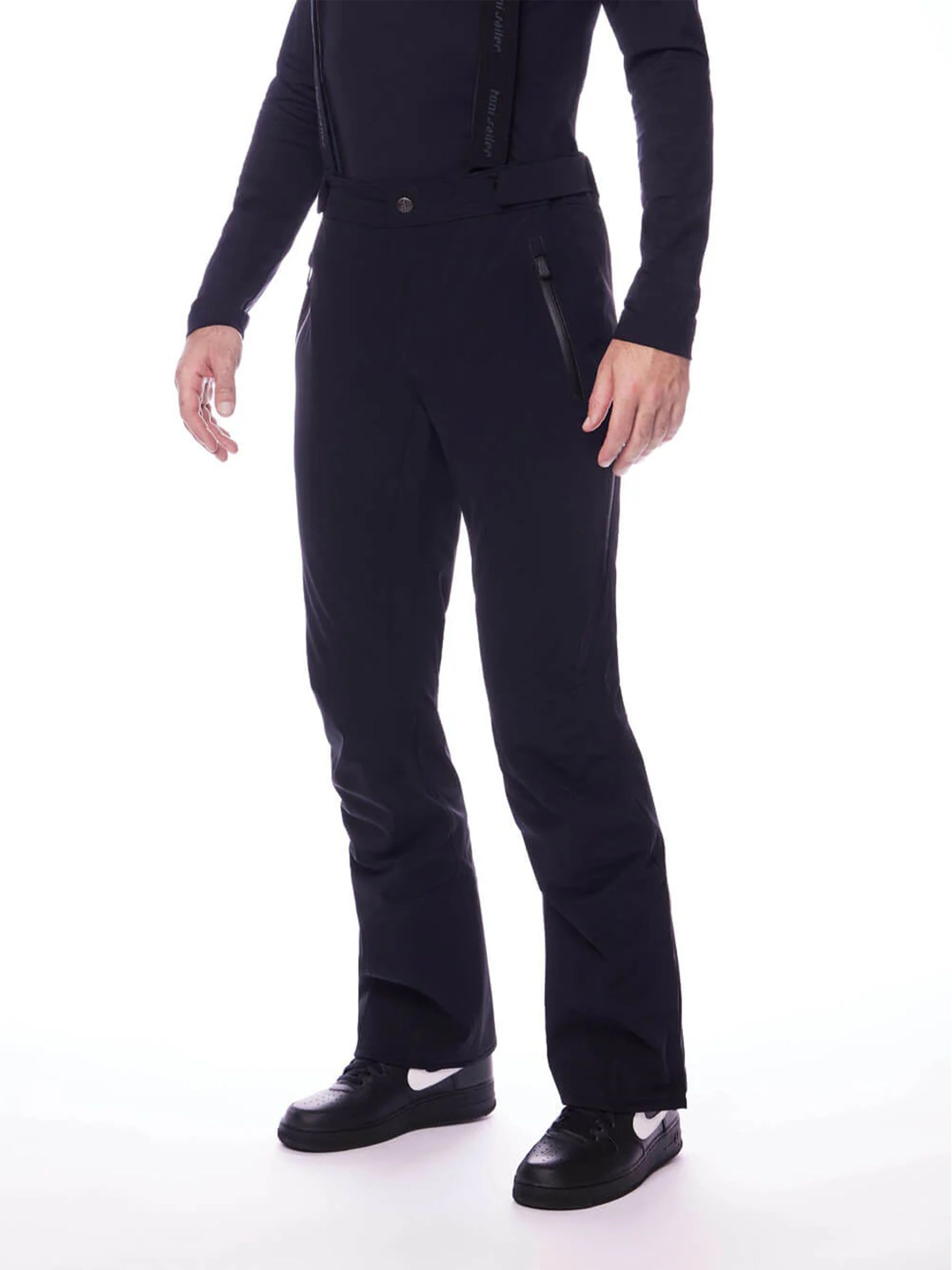 Black Nicky Tailored Minimalist Ski Pants
