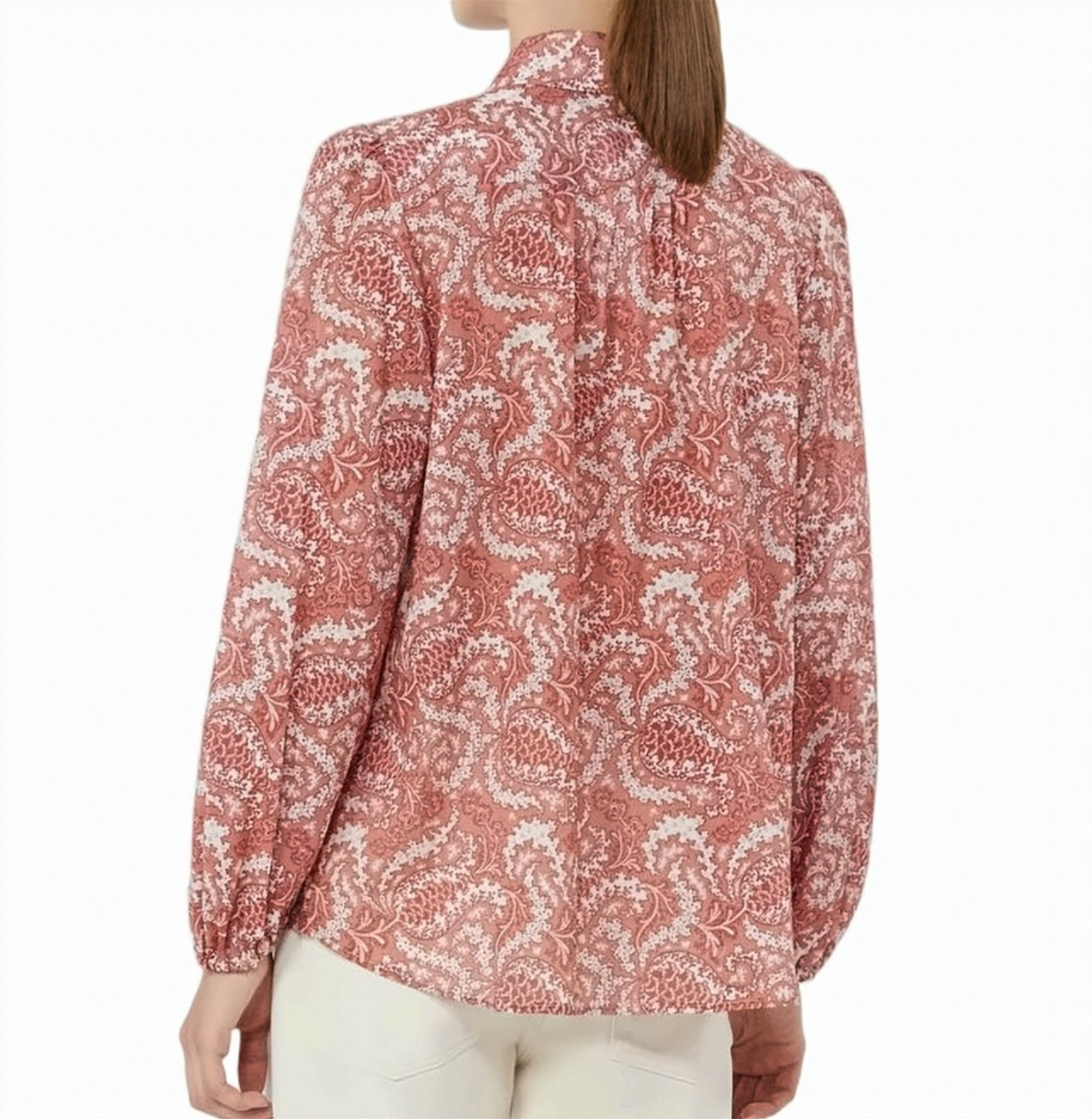 Pure Cotton Voile Puff Sleeve Shirt
