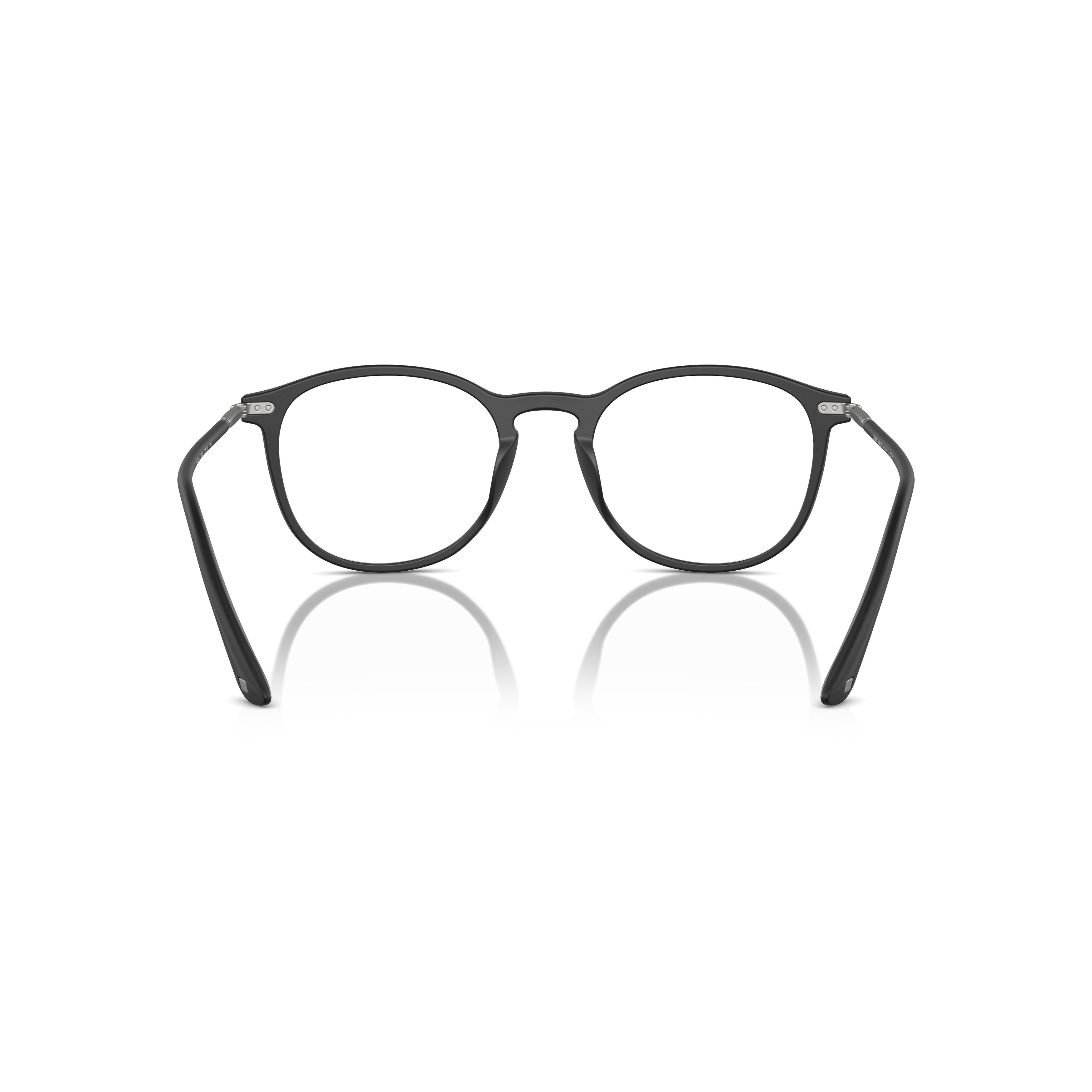 0ar7125 Classic Round Frame Sunglasses with Keyhole Bridge
