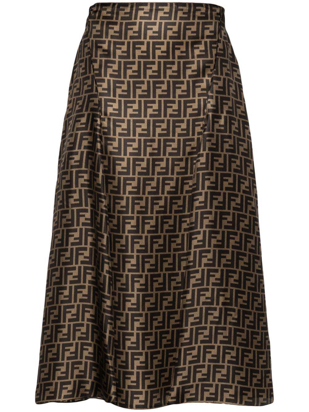 A-Line Midi Skirt