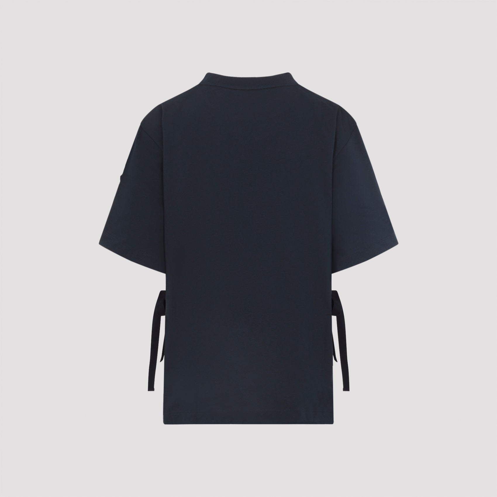 Relaxed-Fit Blue T-Shirt with Textured Pocket