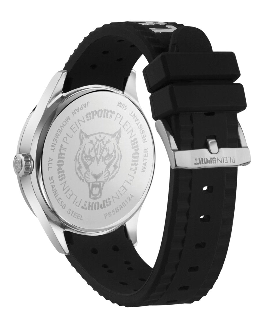 Lineman Silicone Watch With 45Mm Stainless Steel Case