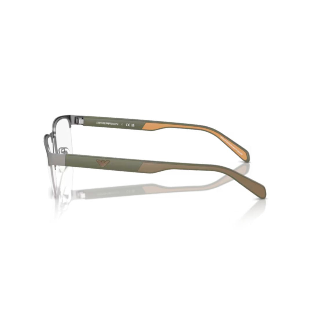 0ea1162 Rectangular Olive Green Metal Frame Sunglasses