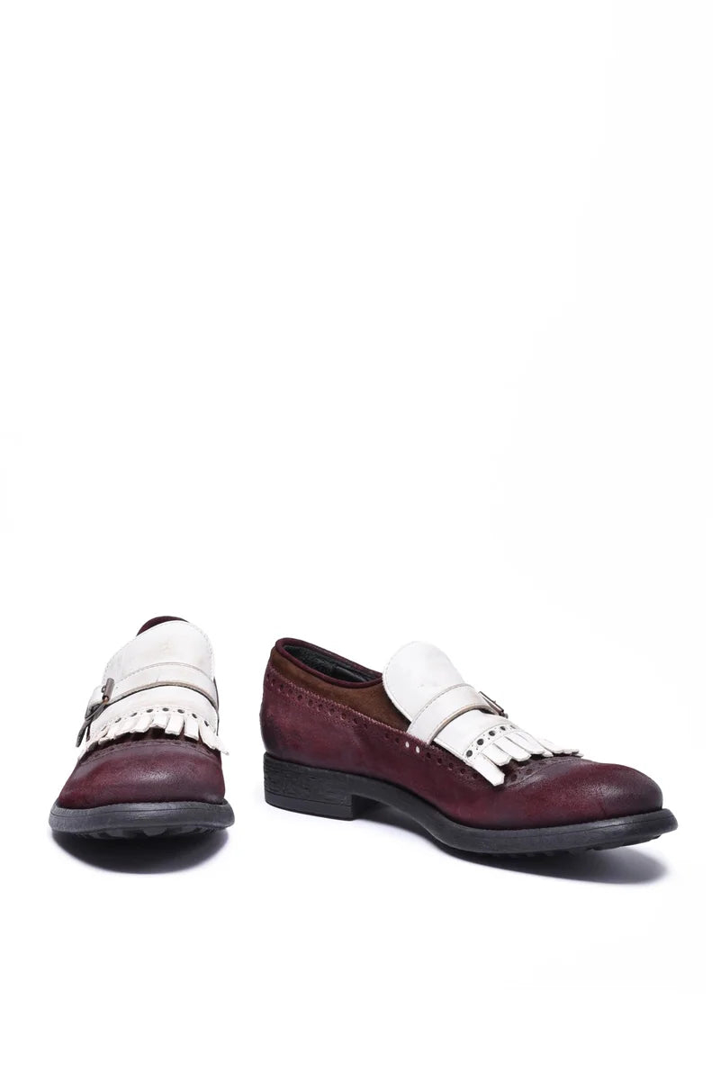 Loafer with Tassels - Red
