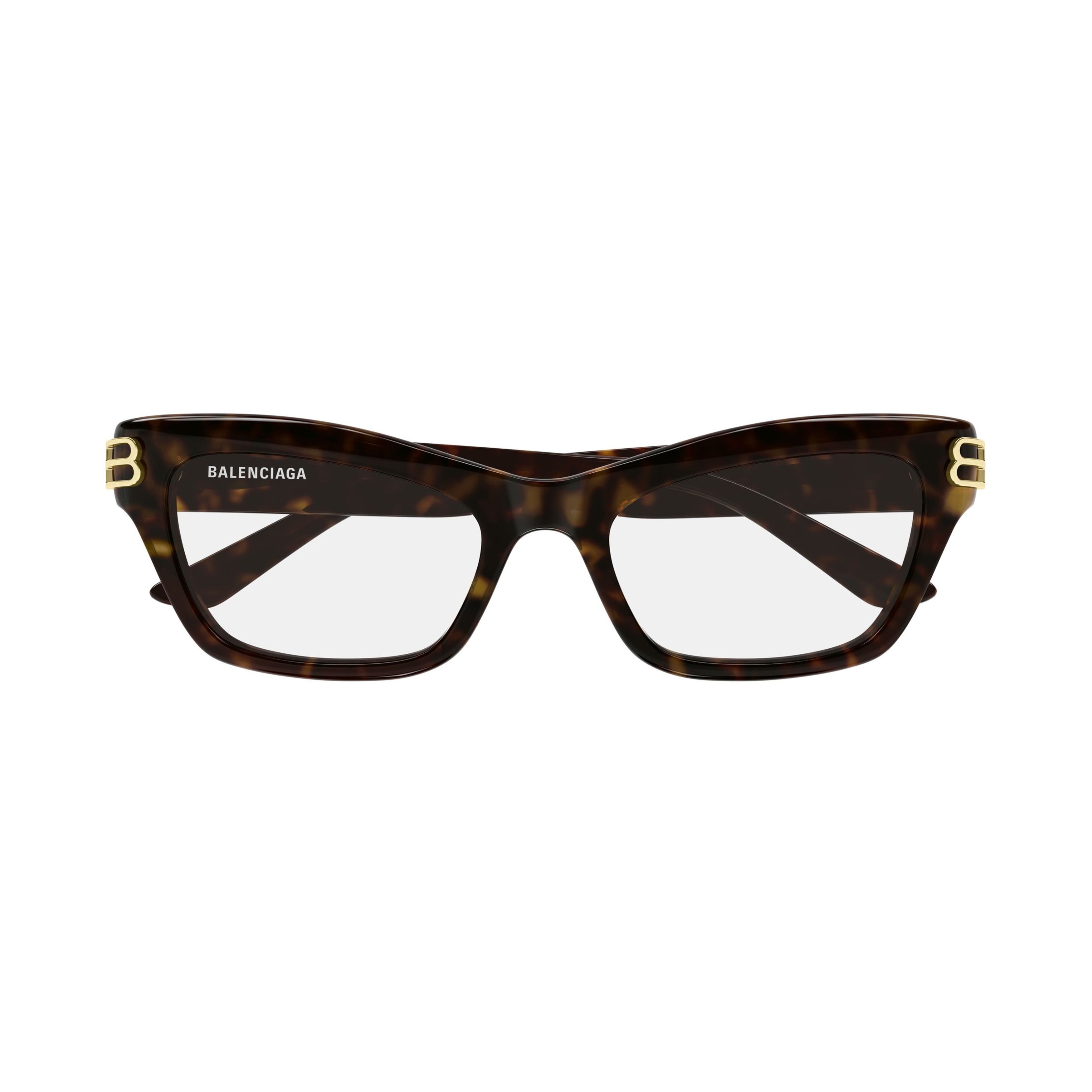 Bb0435o Rectangular Tortoiseshell Eyeglasses