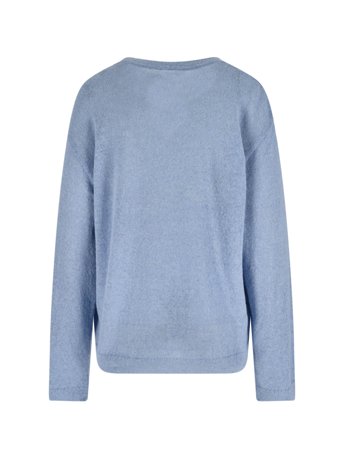Alpaca Blend Sweater, Light Blue