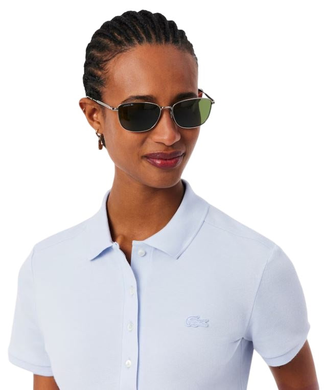 Lilac Slim Fit Cotton Piqué Polo