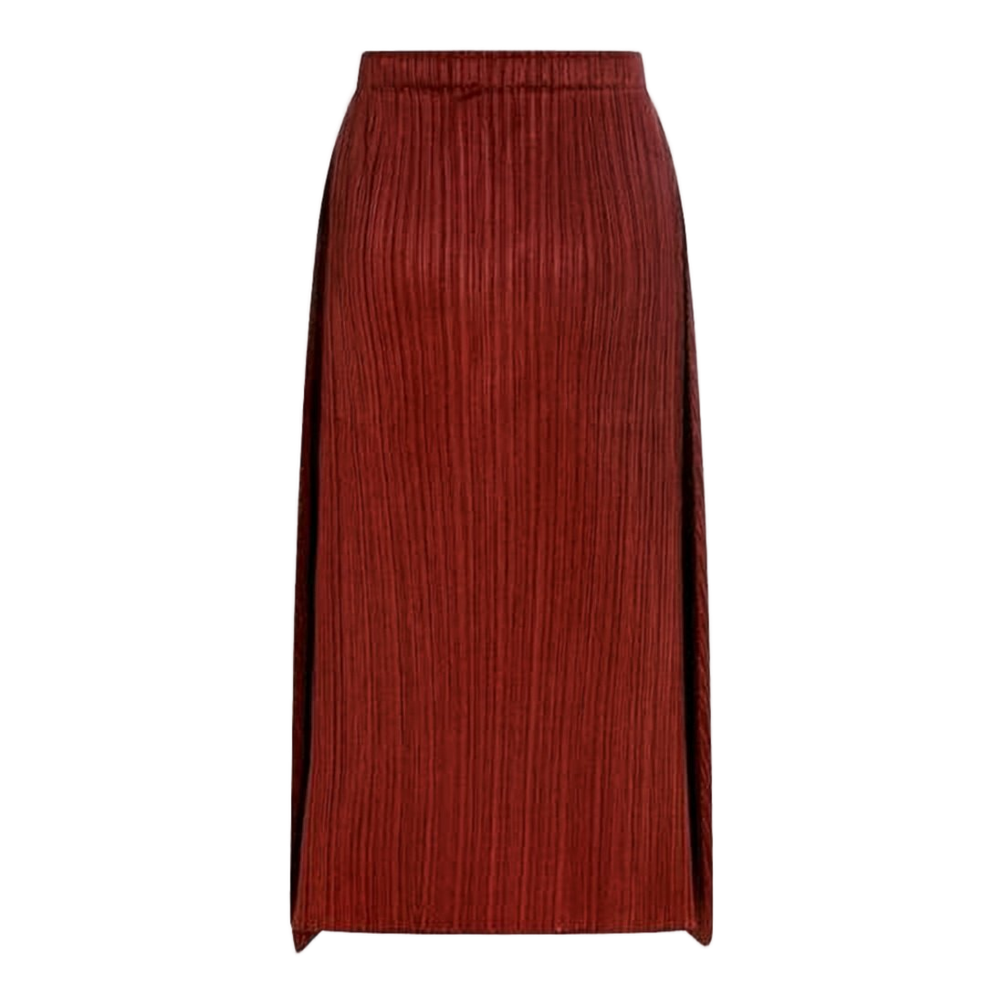Brown Midi Skirt