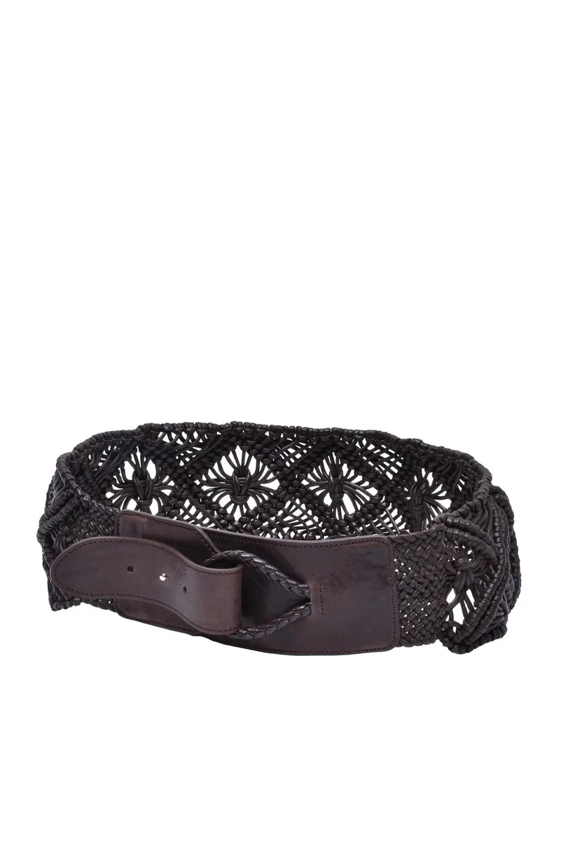 Leather Belt - Brown