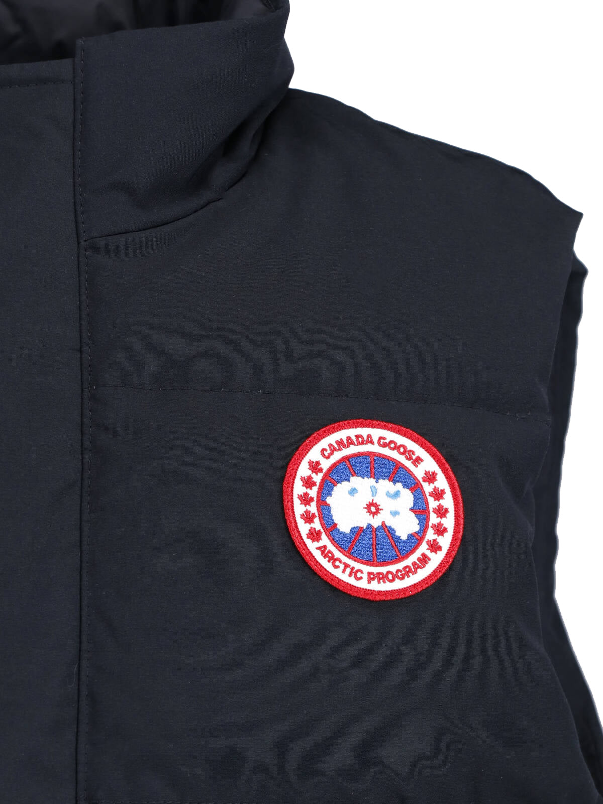 Navy Freestyle Quilted Padded Outerwear Vest