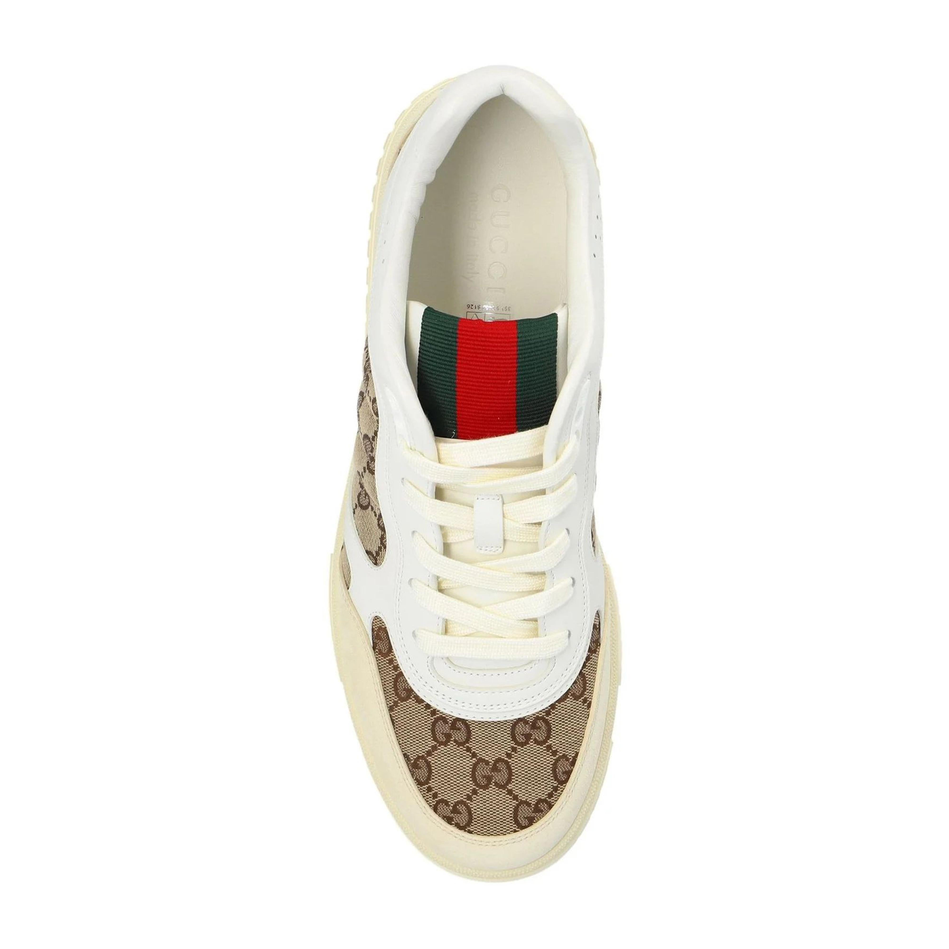 Re-Web Sneaker with Monogram Canvas Accents