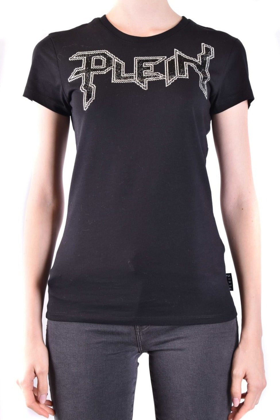 Embellished Logo T-Shirt With Cotton Fabric And Tailored Fit