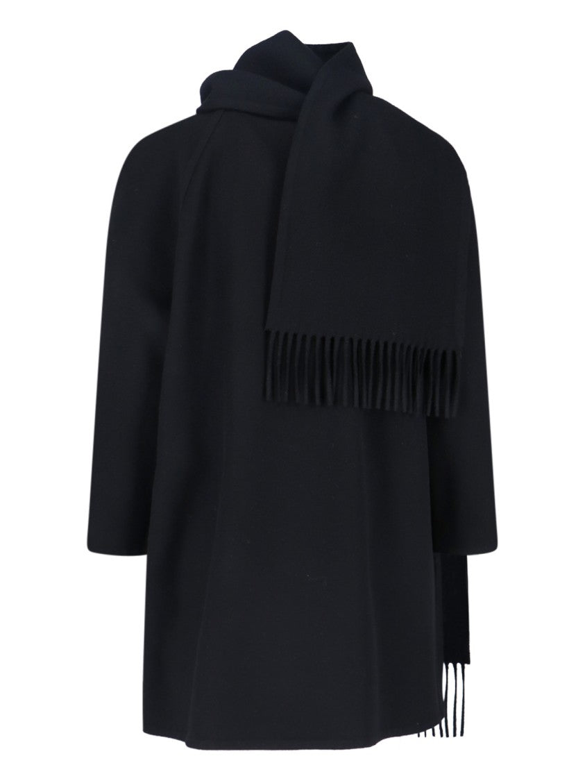 Tailored Black Jacket With Minimalist Design