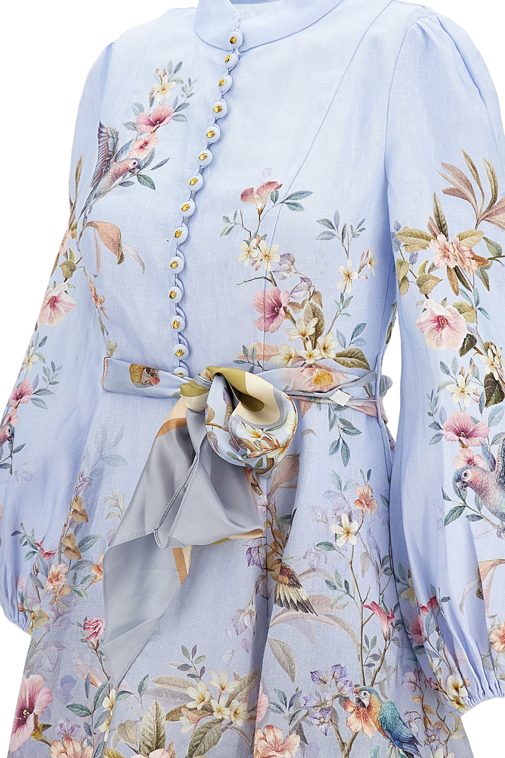 Button Mini Dress