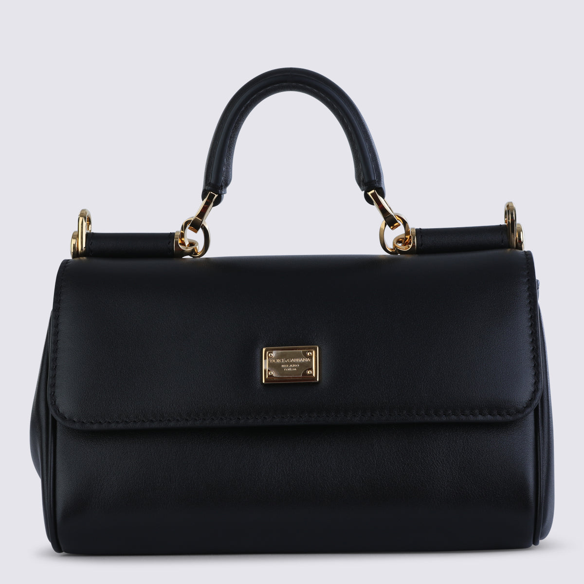 Small Structured Top Handle Bag