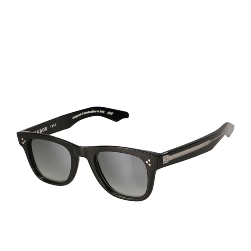 Voyager 23 Rectangular Frame Sunglasses with Gradient Grey Lenses