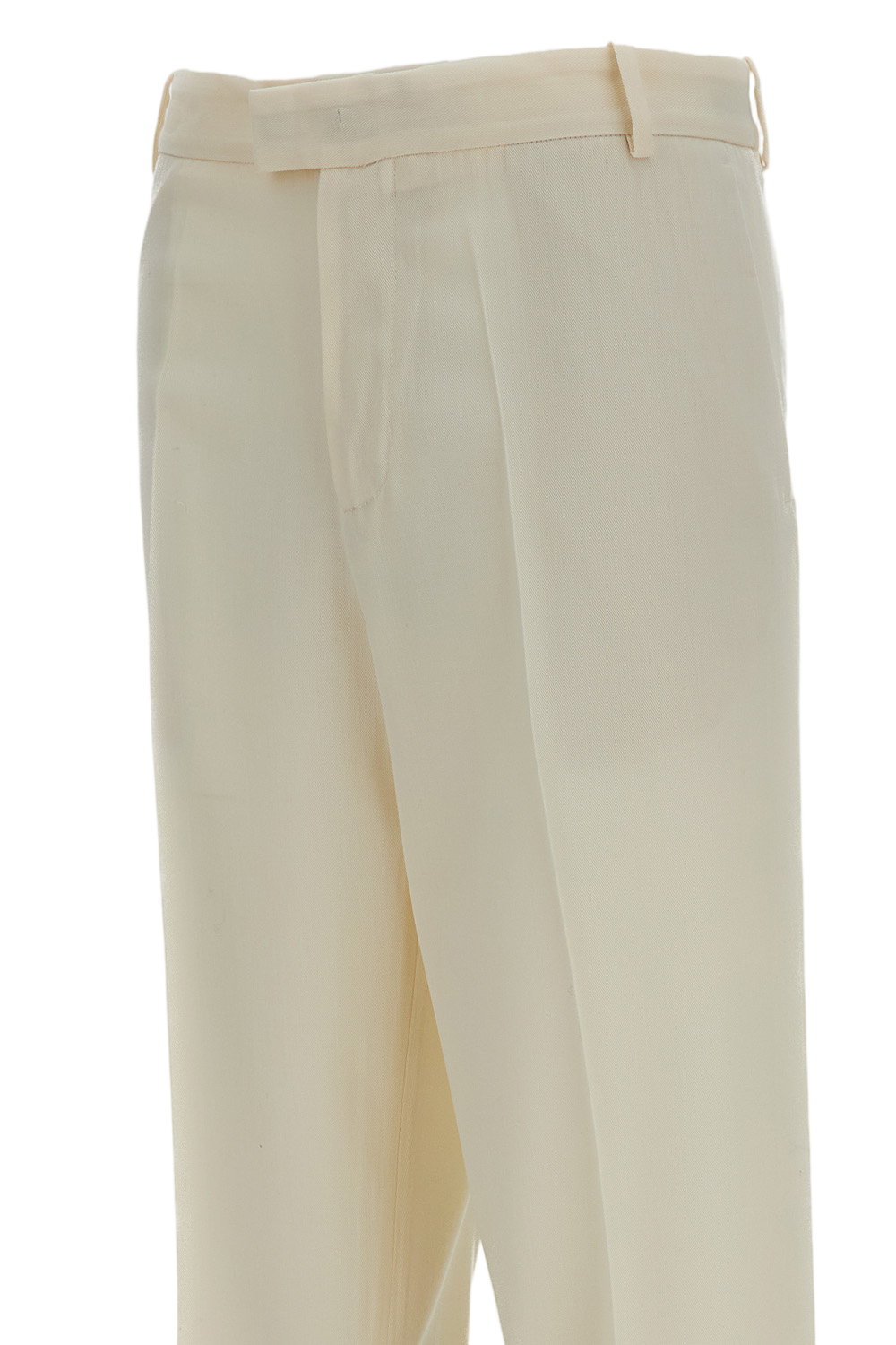 Gilles Straight Tropical Wool Twill Leg Formal Trousers