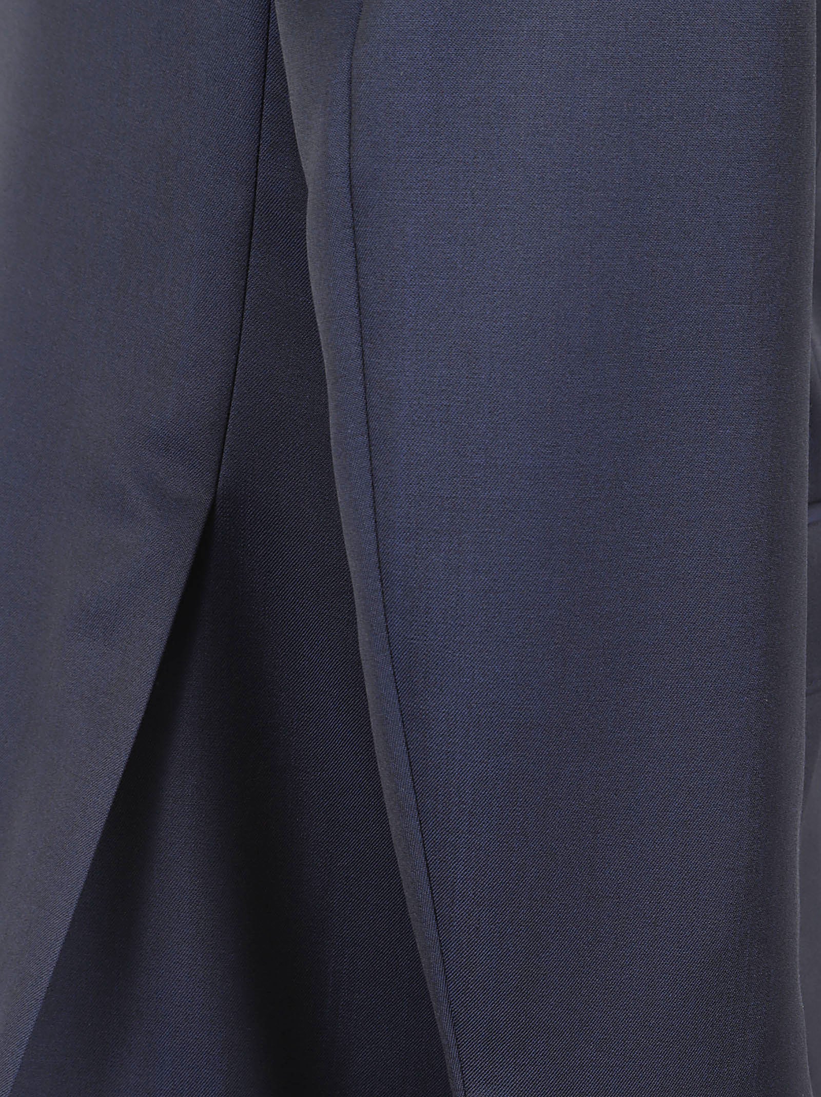 Tailored Blazer and Trousers Set with Notched Lapel