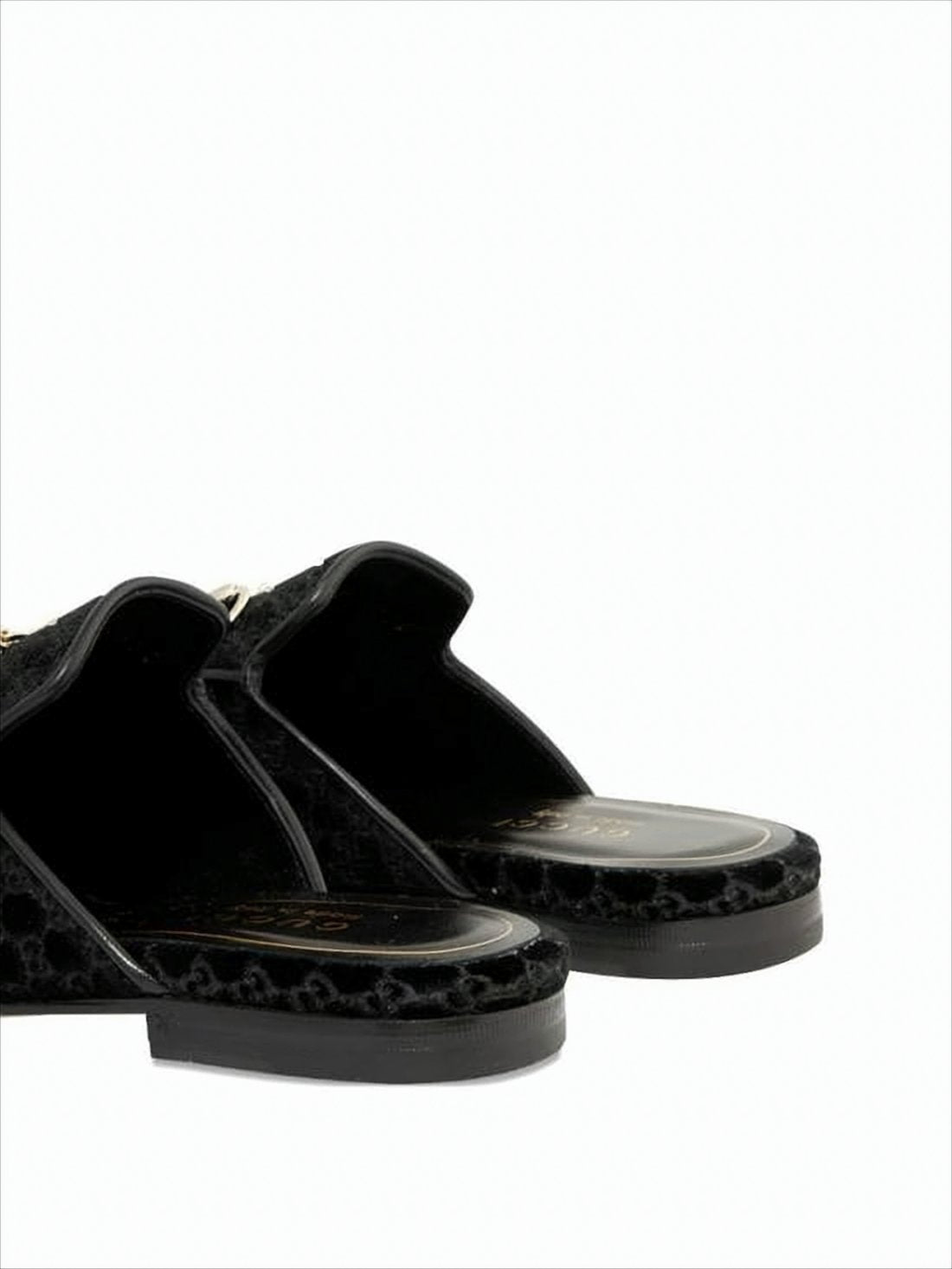 Velvet Slip-On Loafers with Polished Horsebit Detail