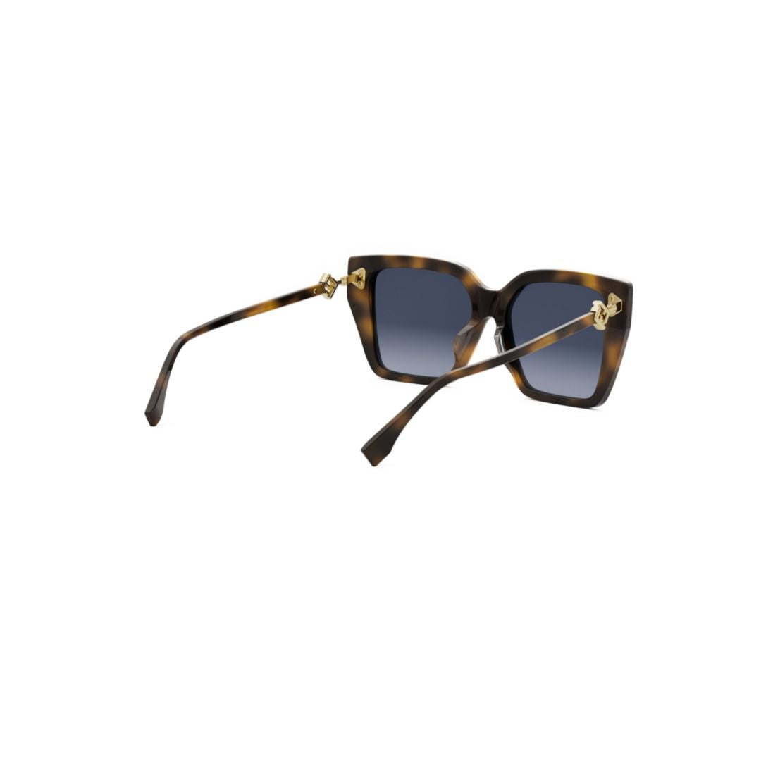 Fe40161i Bold Oversized Square Sunglasses