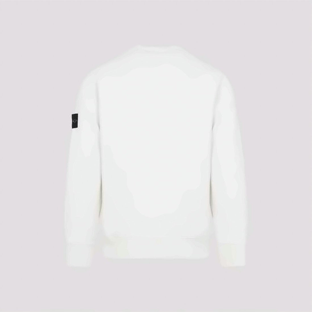 Long-Sleeve Minimalist Cotton Shirt with Distinctive Patch