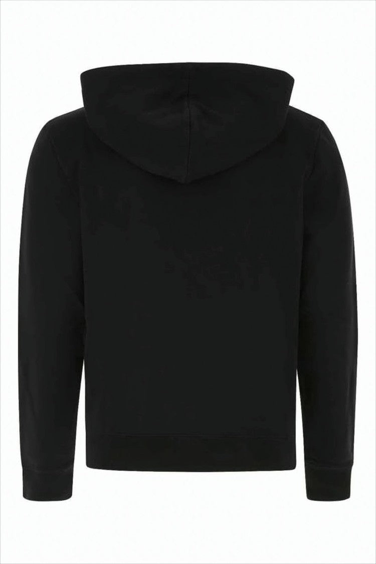 Classic Black Hoodie with Front Kangaroo Pocket
